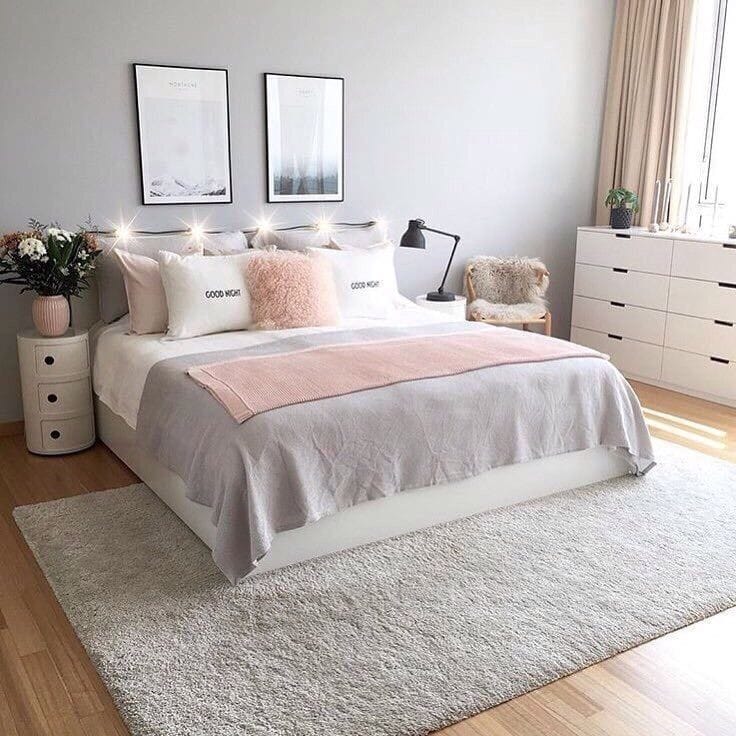 grey bedroom
